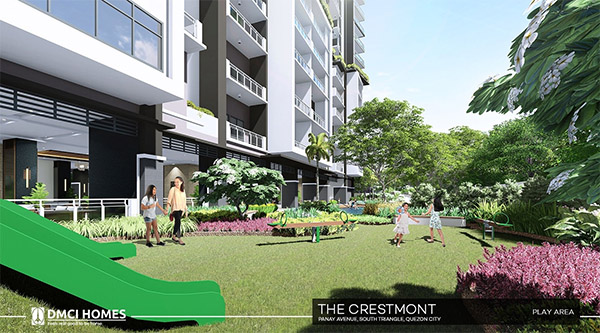 The Crestmont in South Triangle Quezon City by DMCI Homes