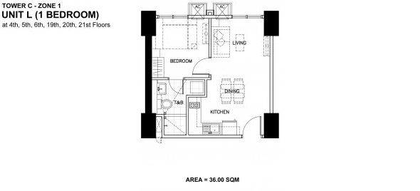 The Magnolia Residences by Robinsons Land Corporation
