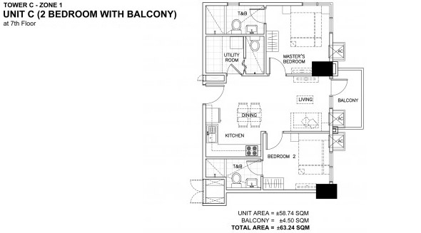 The Magnolia Residences by Robinsons Land Corporation