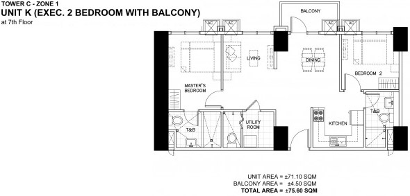 The Magnolia Residences by Robinsons Land Corporation