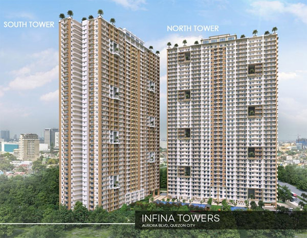 Infina Towers in Quezon City