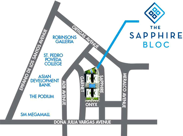 The Sapphire Bloc by Robinsons Land Corporation